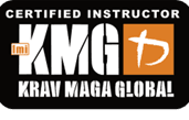 Certified Krav Maga instructor logo Wij zijn gecertificeerde instructors van Krav Maga