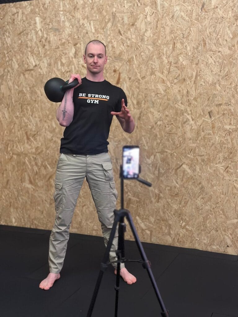 instructie op camera